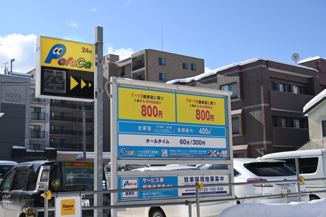 北海道神宮の駐車場で近い穴場の場所どこ？料金や営業時間は何時から？
